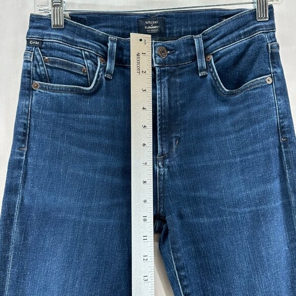 Citizens of Humanity Jeans Womens Size 27 Rocket High Rise Skinny Stretch Blue - Picture 9 of 10